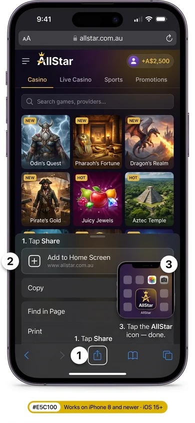 How to install AllStar on iPhone – AllStar